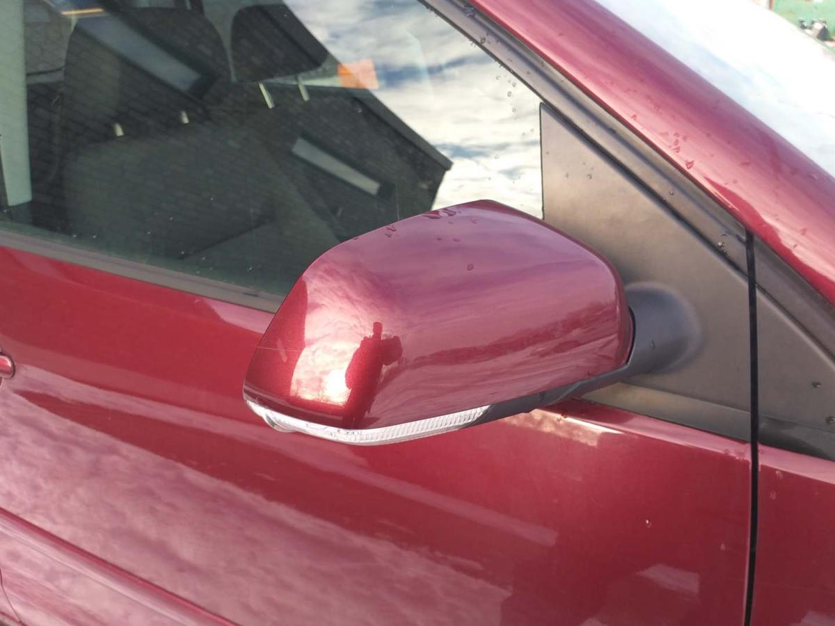 VW Polo 9N3 original Au&szlig;enspiegel rechts elektrisch verstellbar beheizt LC3R Winterred Bj.2005